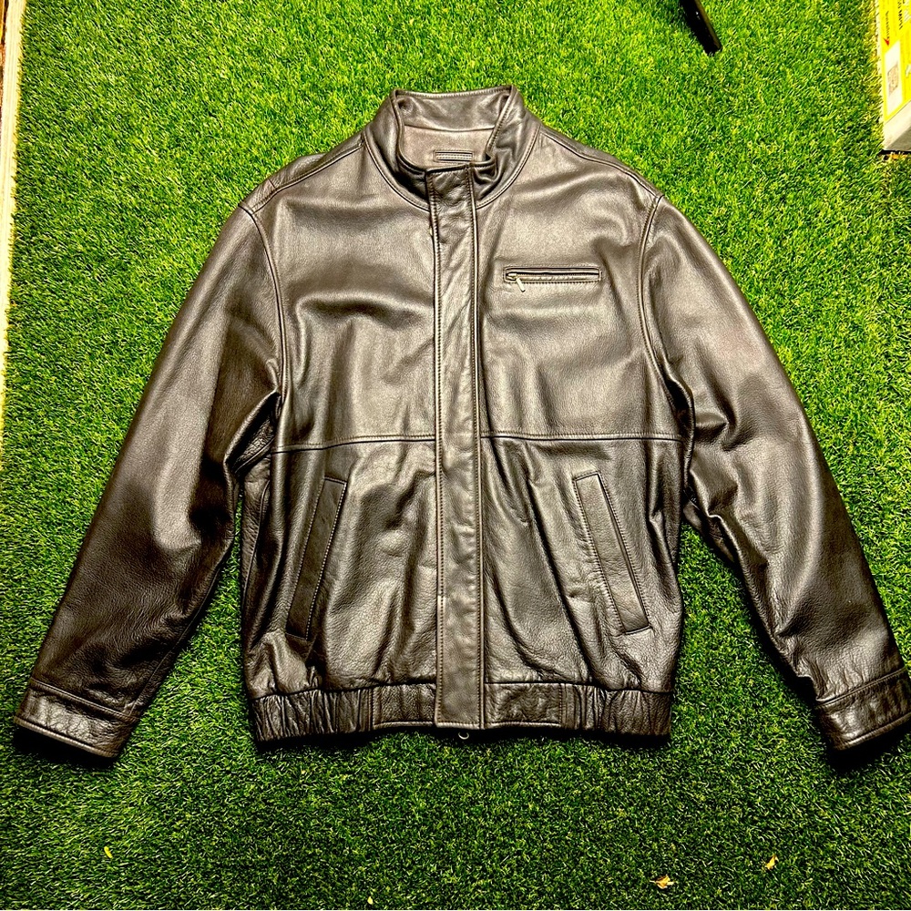 Cutter & Buck Leather jeacket